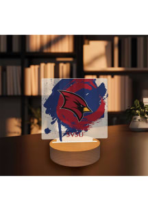 Saginaw Valley State Cardinals Paint Splash Light Desk Accessory