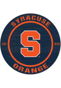 KH Sports Fan Syracuse Orange 20x20 Colored Circle Sign