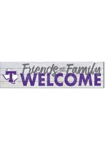 KH Sports Fan Tarleton State Texans 40x10 Welcome Sign