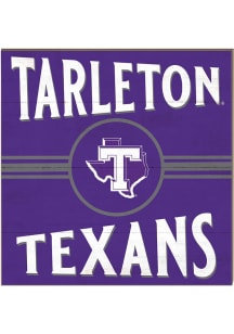KH Sports Fan Tarleton State Texans 10x10 Retro Sign