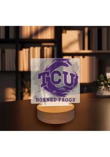 TCU Horned Frogs Paint Splash Light Desk Accessory