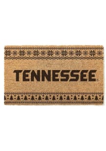 Tennessee Volunteers Holiday Logo Door Mat