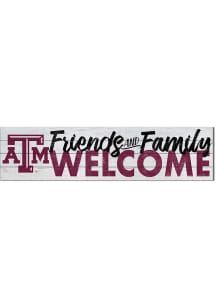 KH Sports Fan Texas A&amp;M Aggies 40x10 Welcome Sign