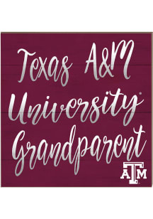 KH Sports Fan Texas A&amp;M Aggies 10x10 Grandparents Sign