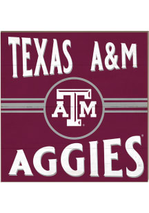 KH Sports Fan Texas A&amp;M Aggies 10x10 Retro Sign