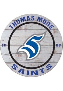 KH Sports Fan Thomas More Saints 20x20 Weathered Circle Sign