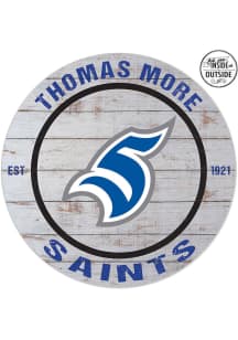 KH Sports Fan Thomas More Saints 20x20 In Out Weathered Circle Sign