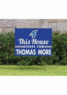 Thomas More Saints 18x24 This House Cheers Yard Sign