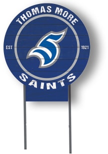 Thomas More Saints KH Sports Fan 20x20 Color Logo Circle Yard Sign - Blue