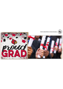 Louisville Cardinals Proud Grad Floating Picture Frame