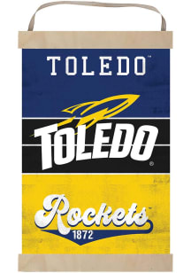KH Sports Fan Toledo Rockets Reversible Retro Banner Sign