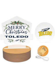 Toledo Rockets Holiday Light Set Desk Accessory
