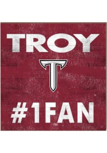 KH Sports Fan Troy Trojans 10x10 #1 Fan Sign