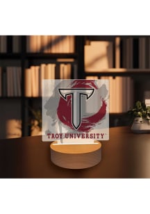 Troy Trojans Paint Splash Light Desk Accessory