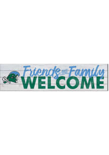 KH Sports Fan Tulane Green Wave 40x10 Welcome Sign