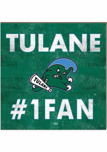 KH Sports Fan Tulane Green Wave 10x10 #1 Fan Sign