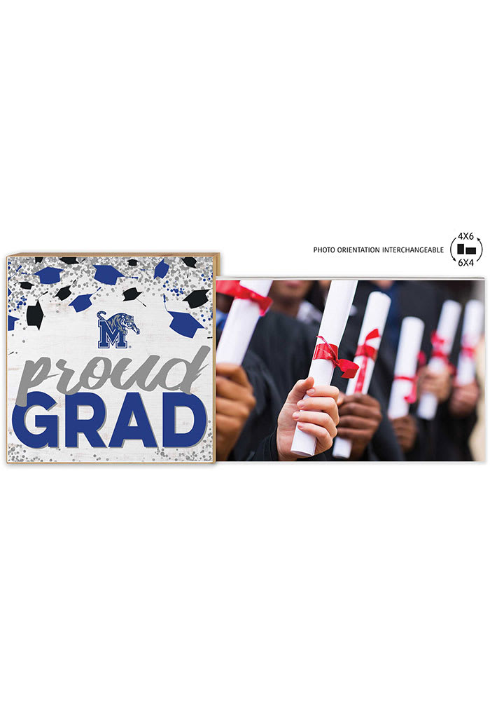Memphis Tigers Proud Grad Floating Picture Frame