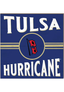 KH Sports Fan Tulsa Golden Hurricane 10x10 Retro Sign