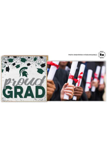 Michigan State Spartans Proud Grad Floating Picture Frame