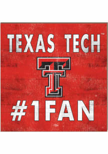 KH Sports Fan Texas Tech Red Raiders 10x10 #1 Fan Sign
