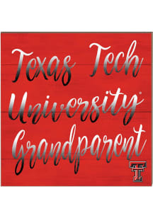 KH Sports Fan Texas Tech Red Raiders 10x10 Grandparents Sign