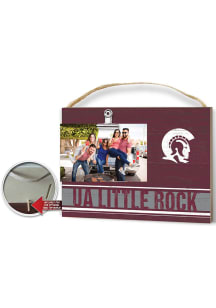 U of A at Little Rock Trojans Clip It Colored Logo Photo Picture Frame