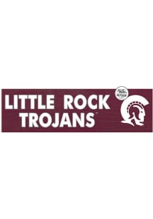 KH Sports Fan U of A at Little Rock Trojans 35x10 Indoor Outdoor Colored Logo Sign