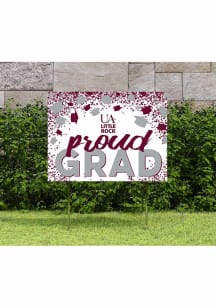 U of A at Little Rock Trojans 18x24 Confetti Yard Sign