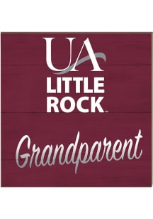 KH Sports Fan U of A at Little Rock Trojans 10x10 Grandparents Sign