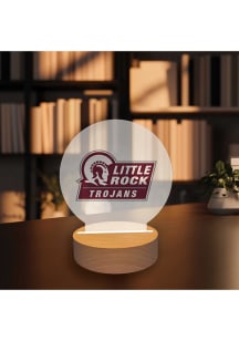 U of A at Little Rock Trojans Logo Light Desk Accessory
