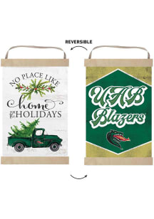 KH Sports Fan UAB Blazers Holiday Reversible Banner Sign