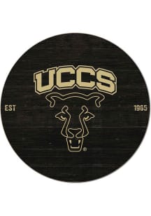 KH Sports Fan UCCS Mountain Lions 20x20 Colored Circle Sign