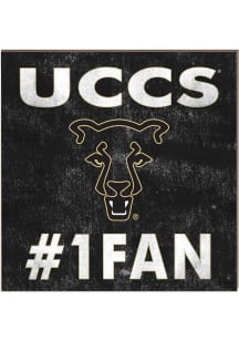 KH Sports Fan UCCS Mountain Lions 10x10 #1 Fan Sign