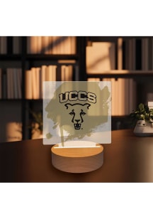 UCCS Mountain Lions Paint Splash Light Desk Accessory