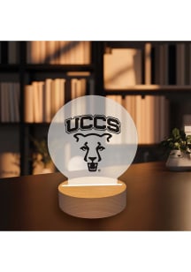 UCCS Mountain Lions Logo Light Desk Accessory