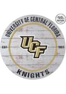 KH Sports Fan UCF Knights 20x20 In Out Weathered Circle Sign