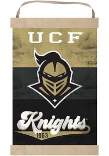 KH Sports Fan UCF Knights Reversible Retro Banner Sign
