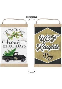 KH Sports Fan UCF Knights Holiday Reversible Banner Sign