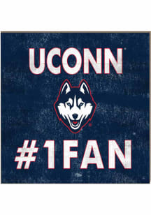 KH Sports Fan UConn Huskies 10x10 #1 Fan Sign