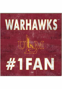 KH Sports Fan Louisiana-Monroe Warhawks 10x10 #1 Fan Sign