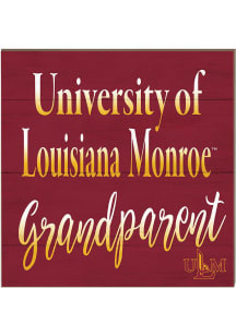 KH Sports Fan Louisiana-Monroe Warhawks 10x10 Grandparents Sign