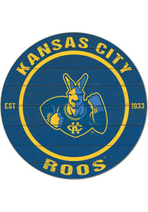 KH Sports Fan UMKC Roos 20x20 Colored Circle Sign