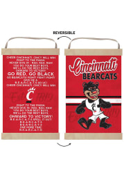 KH Sports Fan Cincinnati Bearcats Fight Song Reversible Banner Sign