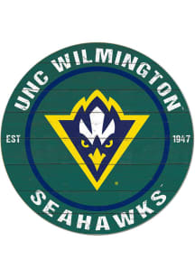 KH Sports Fan UNCW Seahawks 20x20 Colored Circle Sign