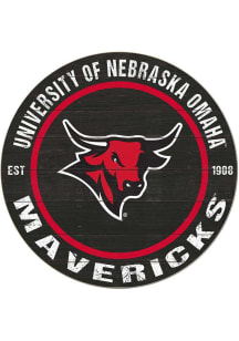 Jardine UNO Mavericks 20x20 Colored Circle Sign - Red