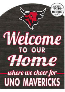 Jardine UNO Mavericks 16x22 Indoor Outdoor Marquee Sign - Red