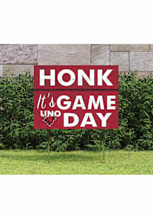 UNO Mavericks KH Sports Fan 18x24 Game Day Yard Sign - Red
