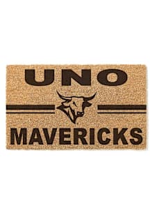 UNO Mavericks 18x30 Team Logo Door Mat