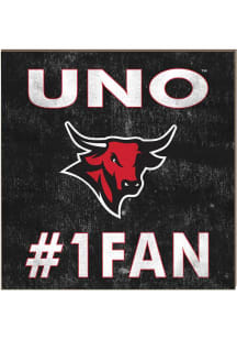 Jardine UNO Mavericks 10x10 #1 Fan Sign - Red