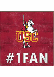 KH Sports Fan USC Trojans 10x10 #1 Fan Sign